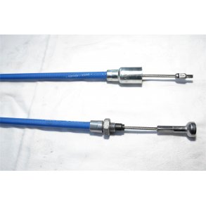 Rustfri Knott Nirosta Bremsekabler hurtigmontage farve blå