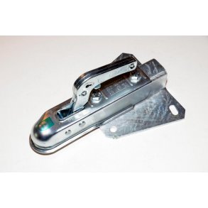 Kuglekobling max 750 kg monteret med 4 huls montageplade