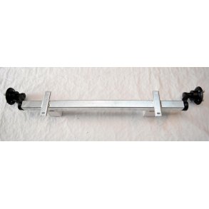 850 kg Standard Lbeaksel 4 huls Ml :  A : 1200  F : 1630 mm  Varmgalvaniseret