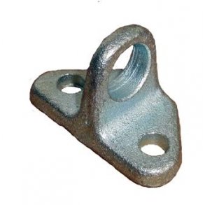 Skillevgsholder til hestetrailer med 1 hul  18 mm 